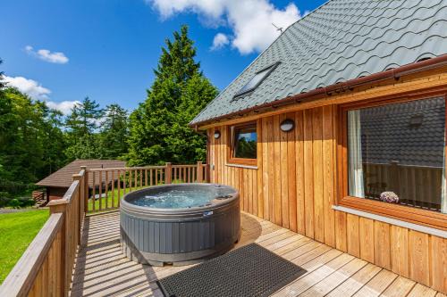 Newton Stewart Ski Chalet | Lord Galloway 38 with Hot Tub