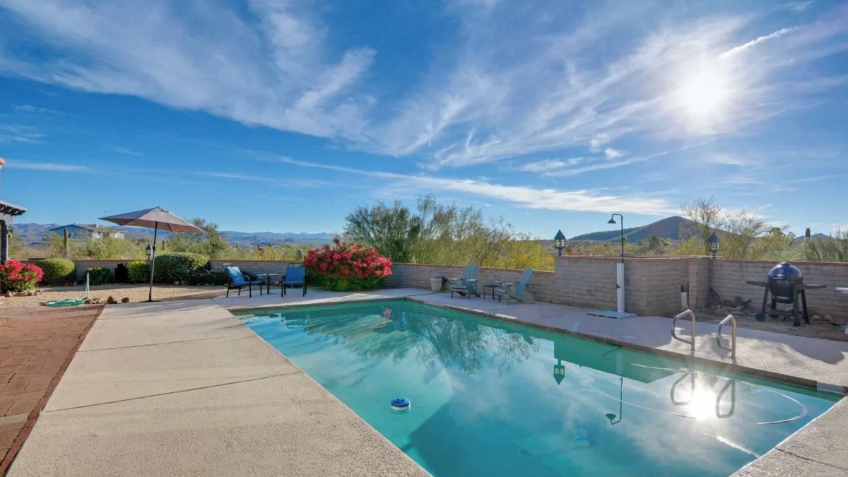 Wickenburg House | Los Ocotillos Villa with Private Pool in the Heart of Wickenburg!