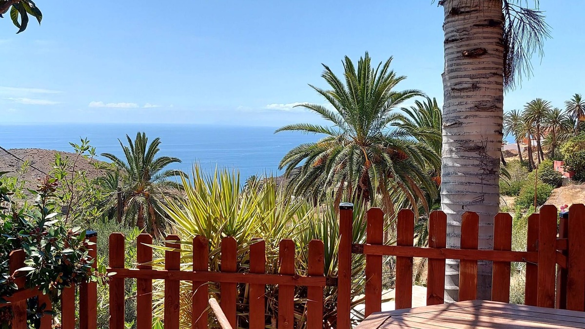 Alojera Cabin | Los Palmeros cabin, ocean and mountain view
