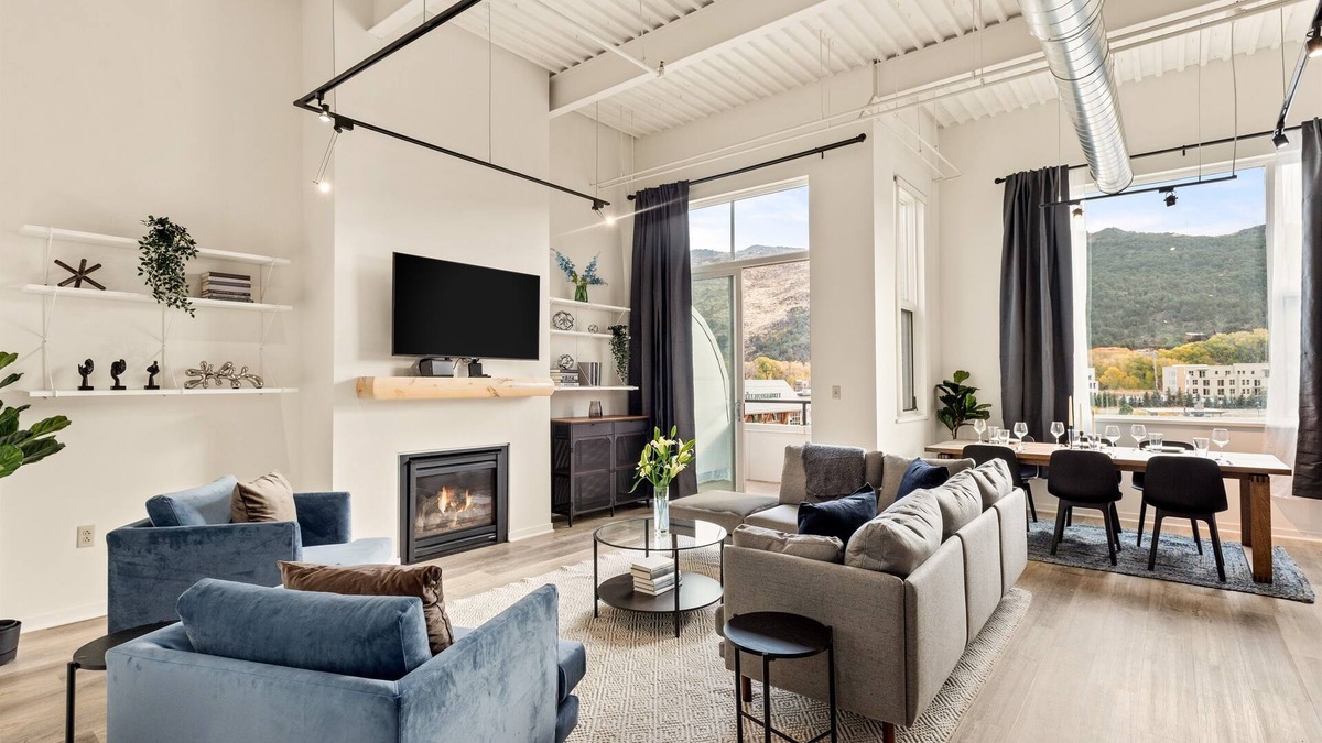 Basalt Condo | Lounging in the Lofts | Renovated, A/C, Fireplace!