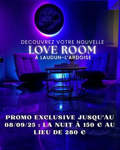 Laudun Apartment | Love Room L'ecrin d'Asteria