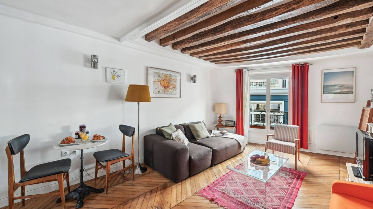 Vivienne Apartment | Lovely 1BR Near Quartier Montorgueil