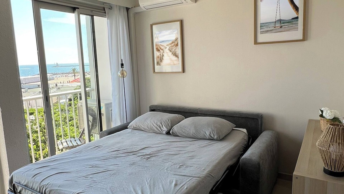 La Grande-Motte Apartment | Lovely 3,4-person studio, a stone's throw from the beach