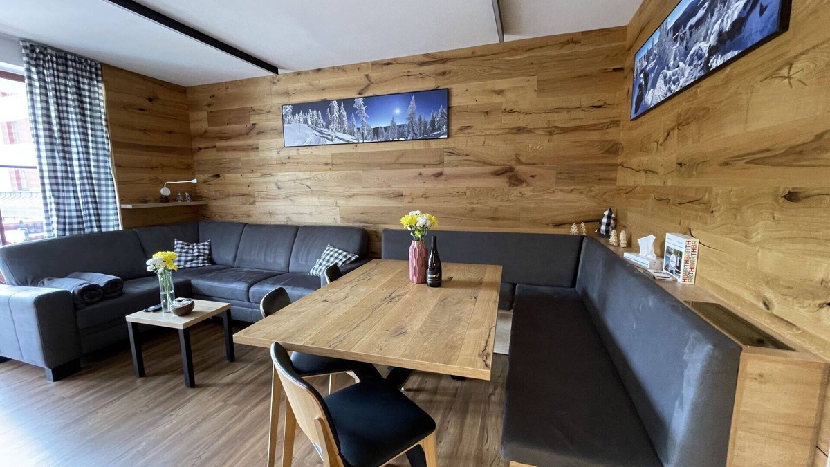 Spindleruv Mlyn Apartment | Lovely apartment for 7 people with WIFI, TV, balcony and panoramic view