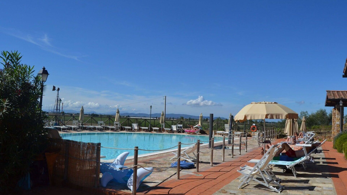 Casalappi Other | Lovely apartment for 4 guests with pool, A/C, TV and panoramic view