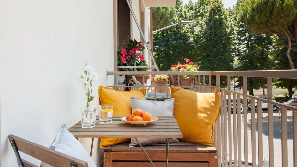 Ricorboli Apartment | Lovely apartment for 4 people with WIFI, A/C, TV, balcony and panoramic view