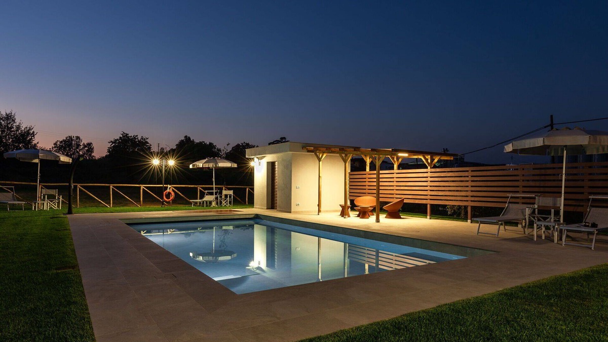 Larciano House | Lovely apartment in villa for 4 people with A/C, WIFI, pool, TV and panoramic view