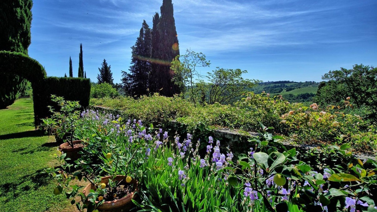 Montespertoli Other | Lovely apartment for 2 guests with pool, A/C, WIFI and panoramic view