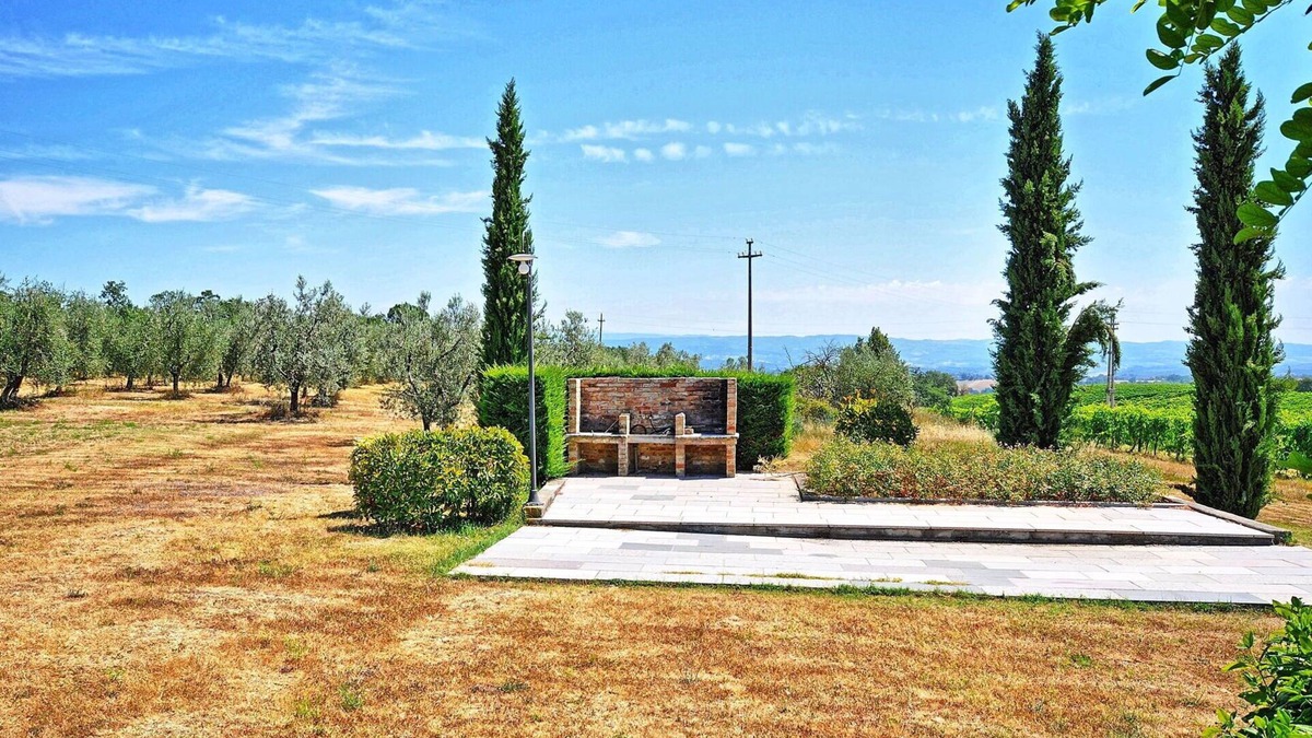 San Gimignano Apartment | Lovely apartment for 2 guests with pool, A/C, WIFI, TV, patio and panoramic view