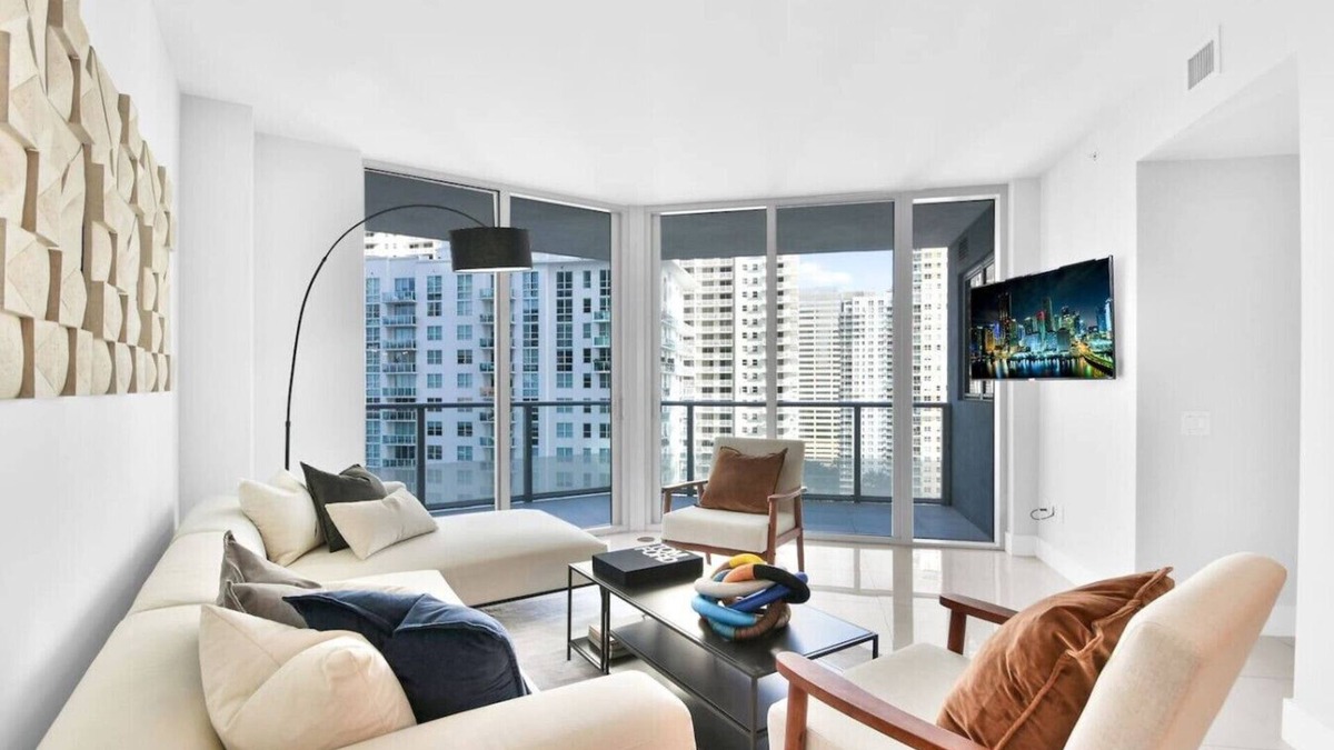 Brickell Condo | Lovely upscale Condo Gorgeous View 2/2 in Brickell