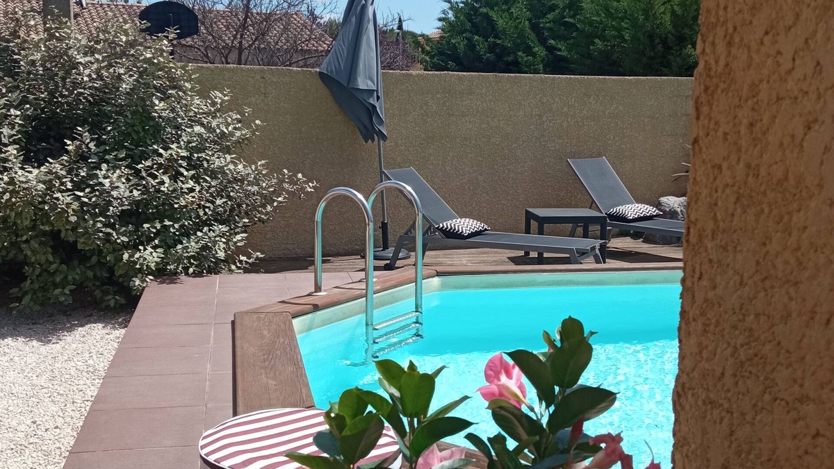 Lieuran-les-Beziers House | Lovely villa, swimming pool, 23 km from the sea.