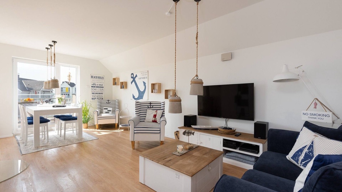 Olpenitz Apartment | Lovingly furnished Baltic Sea vacation apartment "Kap Mar 3" - dogs welcome!