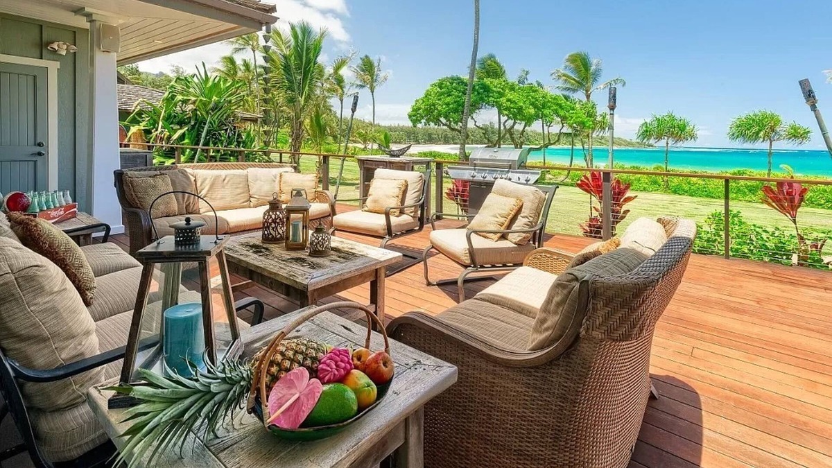 Anahola House | Lux Anahola Beachfront Estate w AC
