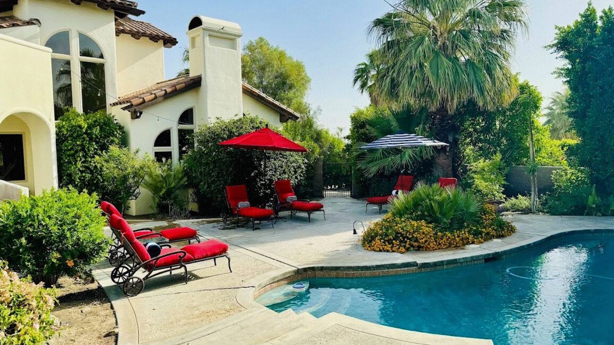 Palm Desert Villa | Lux Spanish Villa, Secret Desert Oasis Sleeps 12