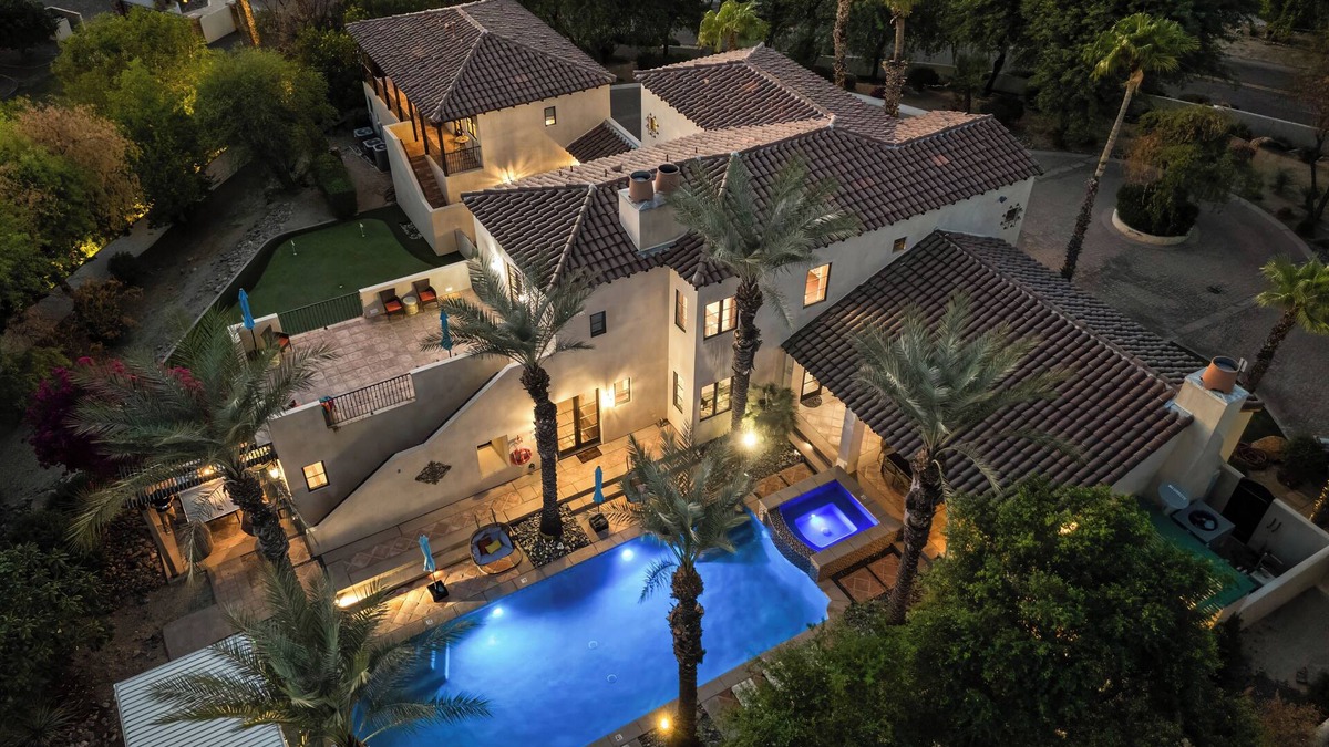 Bermuda Dunes Villa | Luxe 7BDR Oasis w/Pool, Putting Green, Game Room | Villa Del Gallo by AvantStay