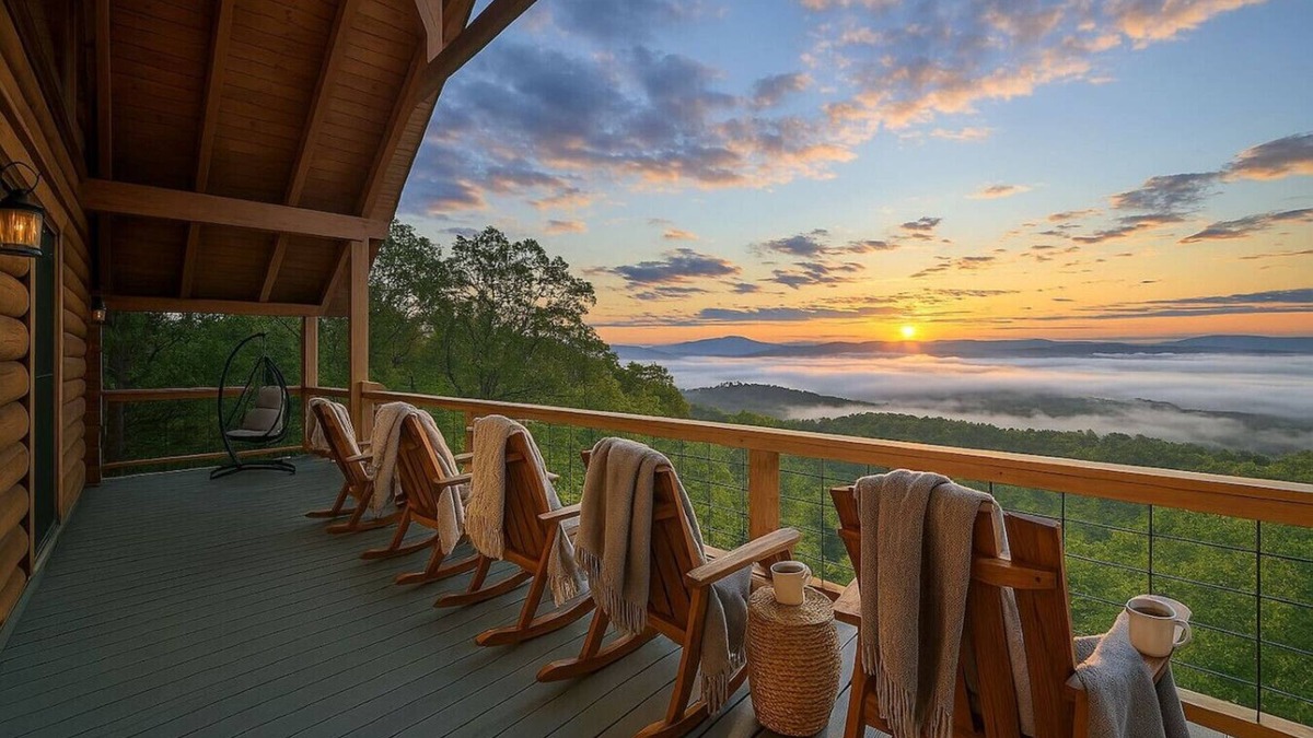 Mineral Bluff House | Luxe Cabin | Hot Tub, Deck, Views, Near Blue Ridge