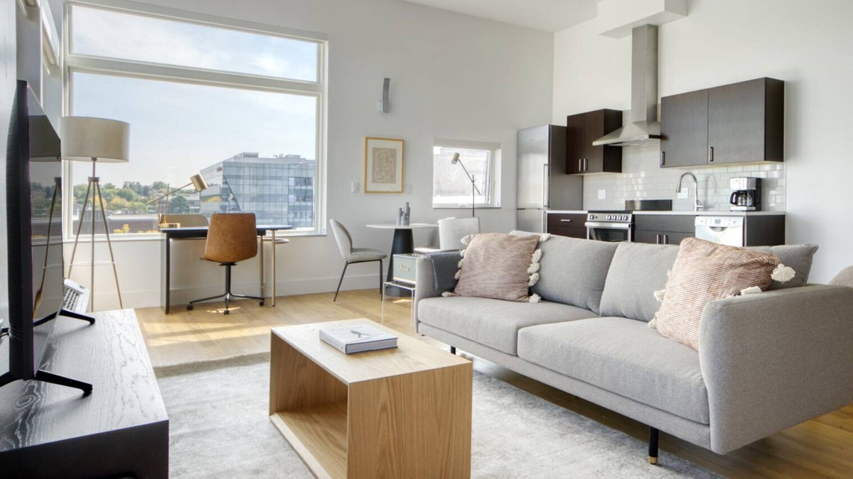 Cherry Creek Apartment | Luxe Cherry Creek Studio w/ Lounge, W/D near 2nd Ave shops, by Blueground
