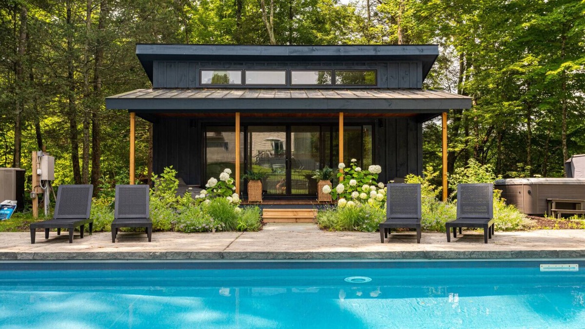 Cottekill House | Luxe Pool Retreat in High Falls