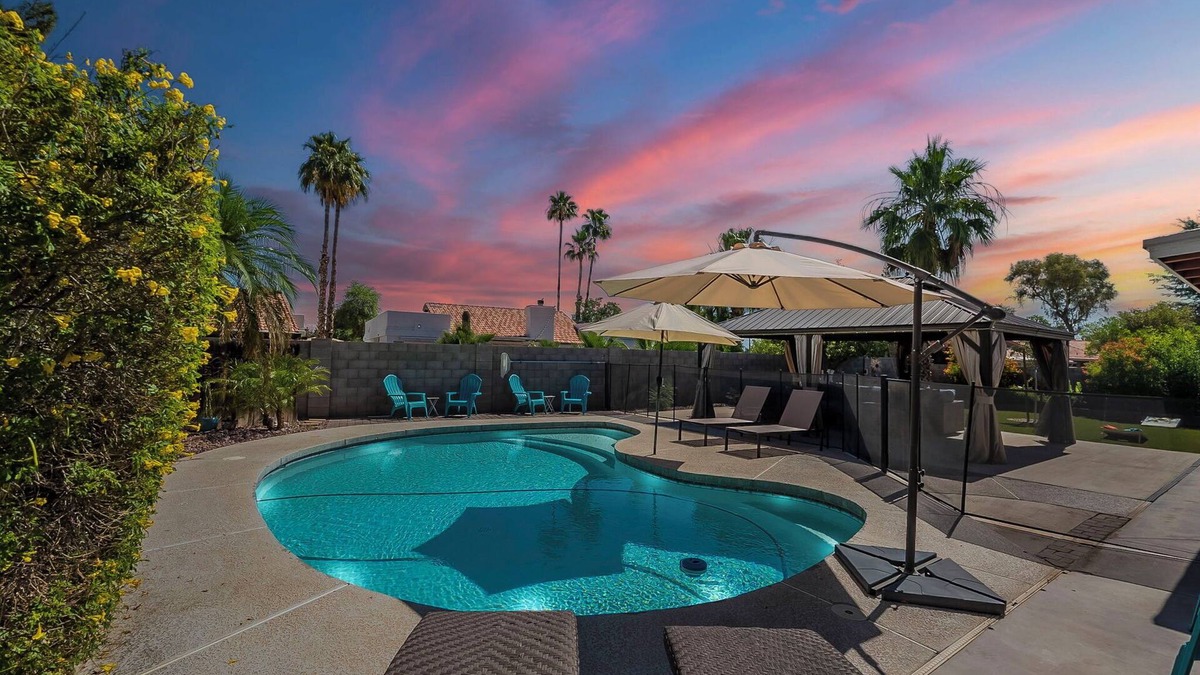 Chandler House | Luxe Poolside Escape in Chandler Minutes to Downtown Chandler
