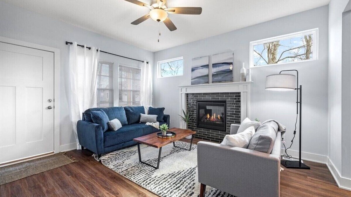 Blue Township House | Luxe Retreat | Stylish New Build w/Deck & Views