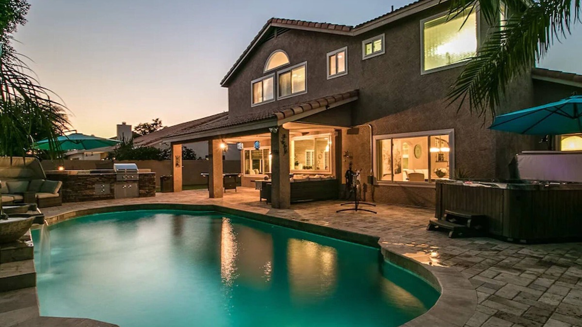 Paradise Park Vista House | Luxe Scottsdale Home w/Pool, Spa, & Tesla Charger