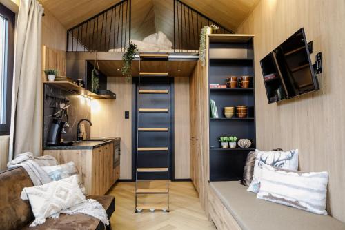 Waarde Ski Chalet | Luxe Tinyhouse op minicamping in Waarde