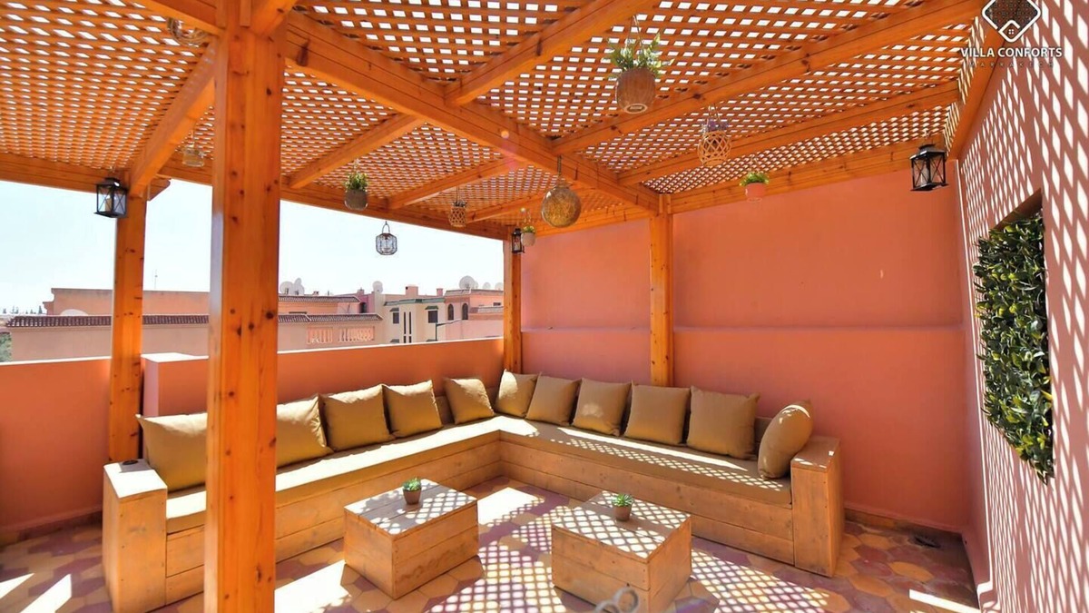 Daoudiate Villa | Luxe Villa met Privézwembad & Dakterras – 4 Slaapkamers in Marrakech