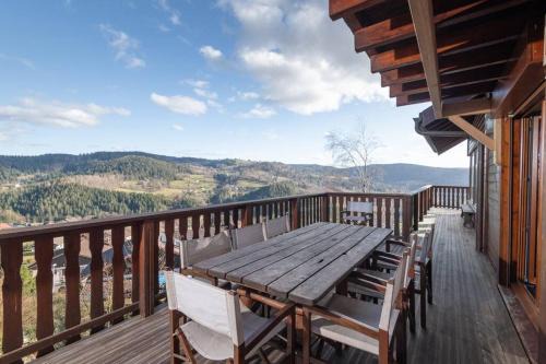 Le Tholy Ski Chalet | Luxueux chalet avec vue sur les pistes et le Hohneck