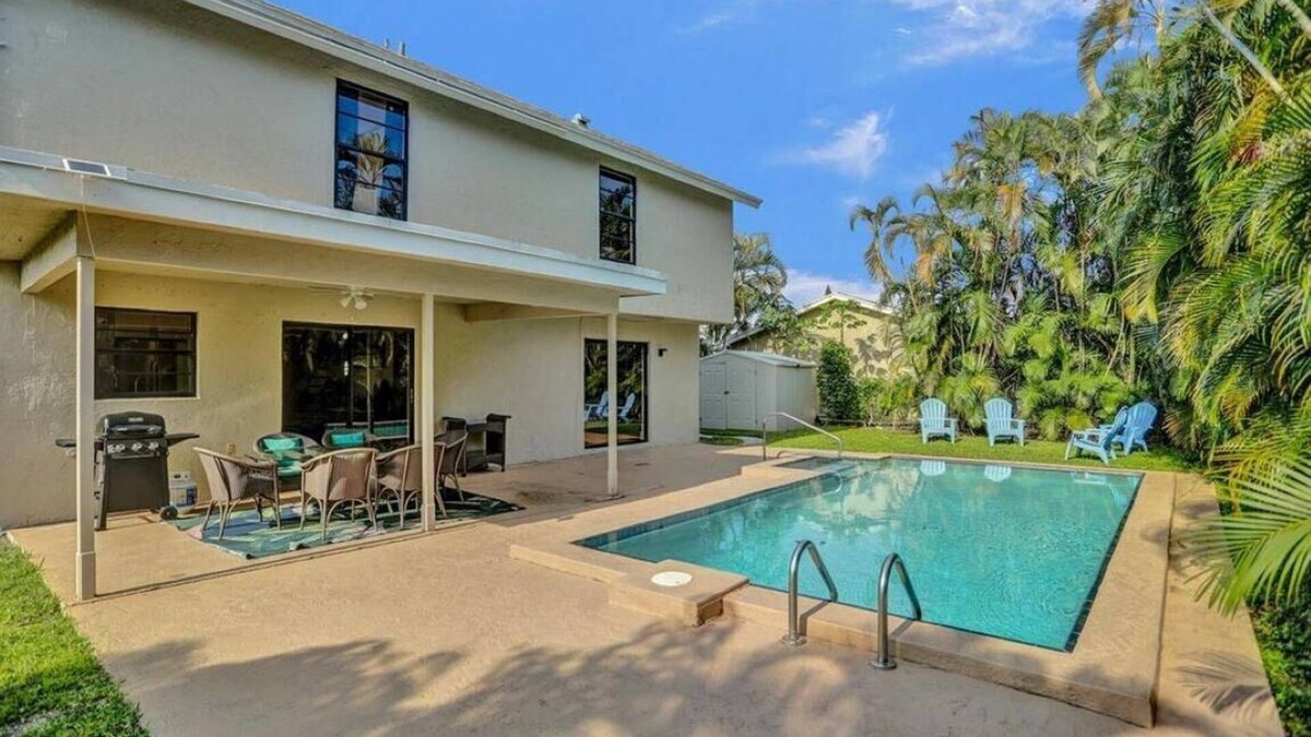 Delray Beach House | Luxurious 3-Bedroom House w/Priv Pool and Game Room