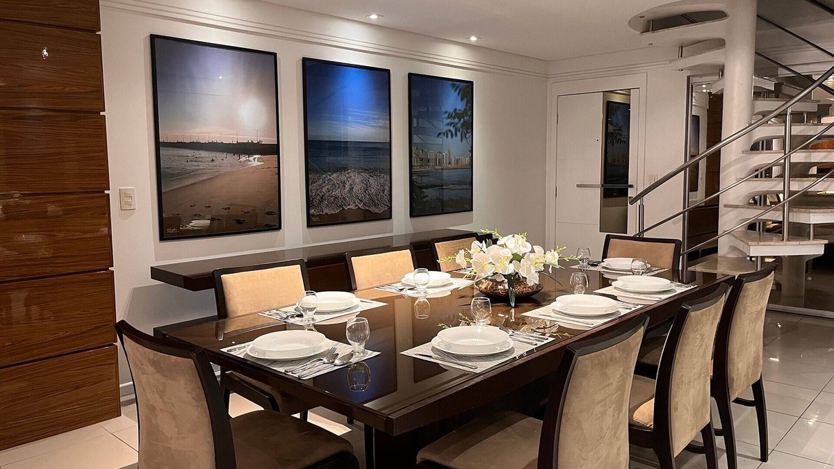 Aldeota Apartment | Luxurious 380m² penthouse 850 meters from Av Beira Mar