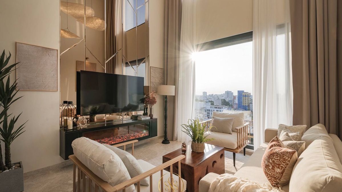 Da Kao Apartment | Luxurious 4-bedroom Apartment in The MarQ HCMc 5star Condo Sky Pool&Gym