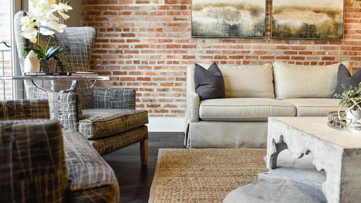 Central Business District Hotel | Luxurious Charm: Elegance with Exposed Brick Walls in New Orleans' CBD