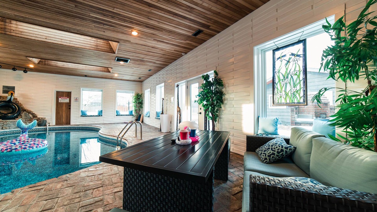Lethbridge House | Luxurious home with your own private indoor pool.