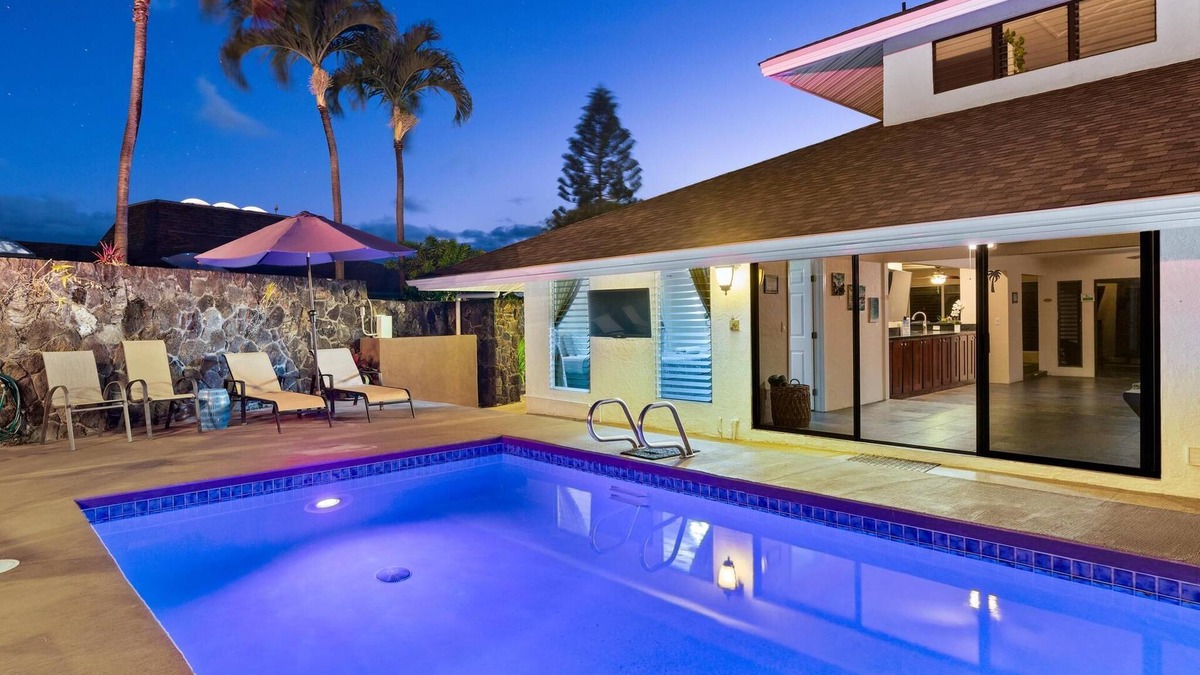 Kona Palisades House | Luxurious Makai Villa with Pool and Ocean Views