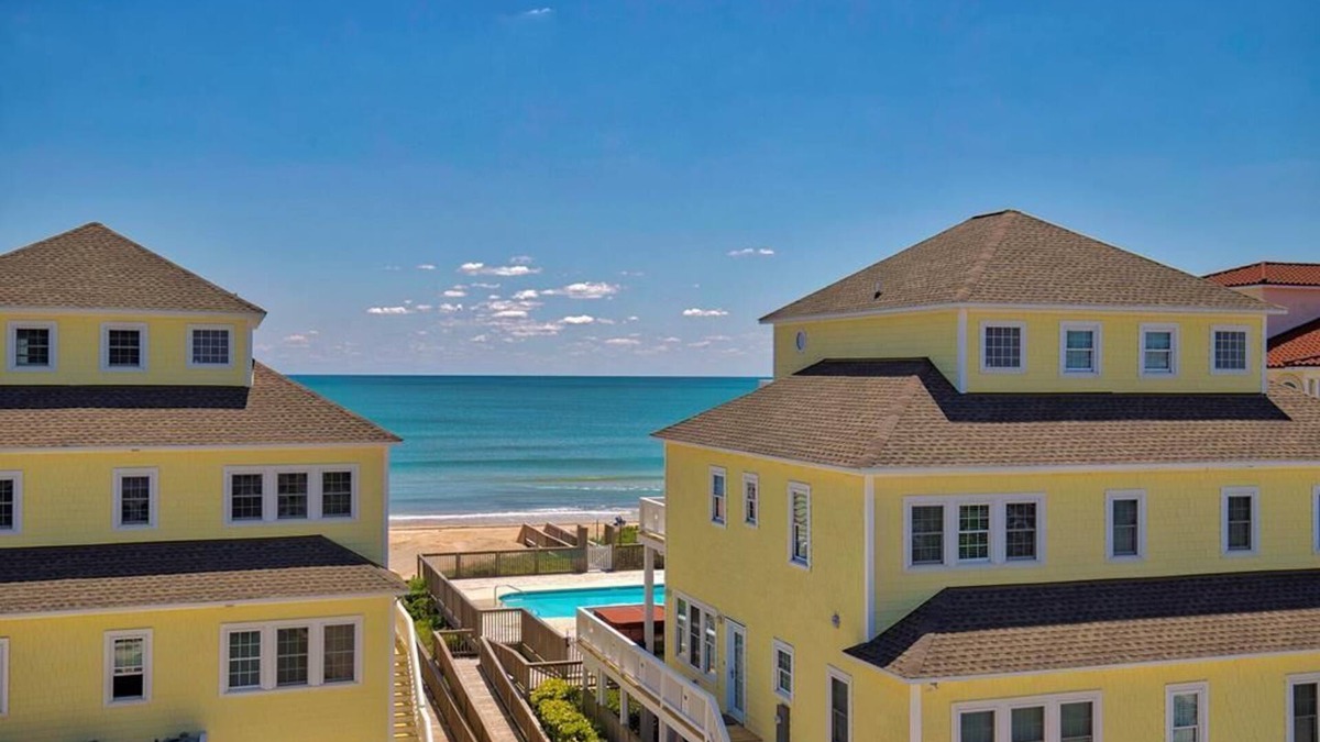 North Topsail Beach House | Luxurious Oceanside w/pool, elevator, 6 BR, steps from the sand and surf