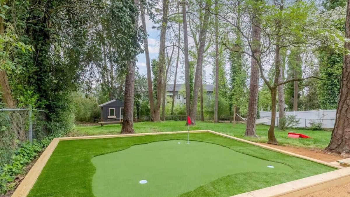 Northeast Raleigh House | Luxurious Oasis Packed with Entertainment! Large Fenced-in Back Yard.