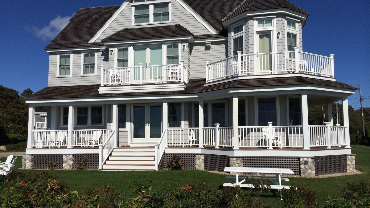 East Falmouth House | Luxurious Oceanfront Home With Fantastic Views!