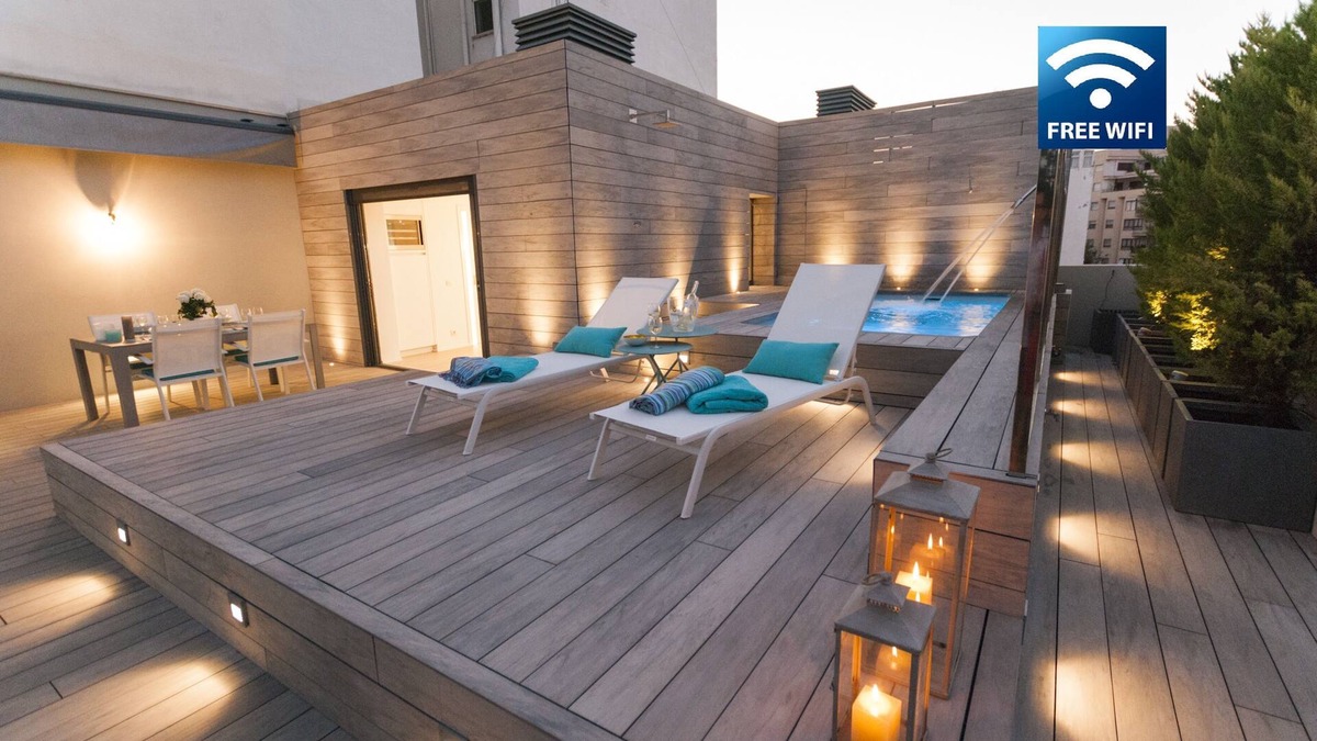 Palma de Mallorca Condo | Luxurious Penthouse Apartment, with private pool in the center of Palma de Mallorca