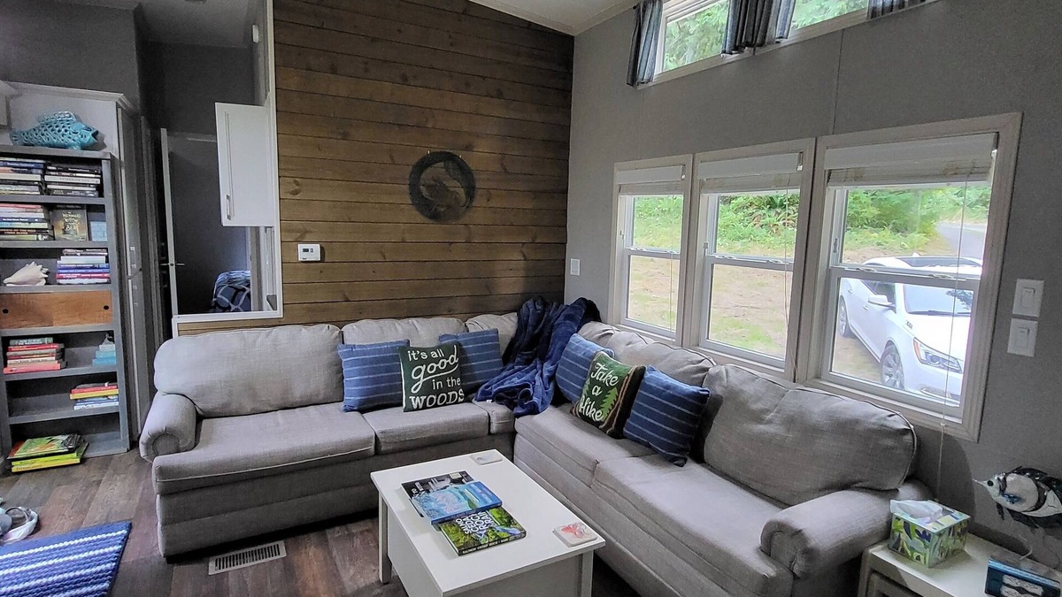 Port Angeles Cottage | Luxurious quiet cottage on 25 acre rescue farm. In the forest above Port Angeles