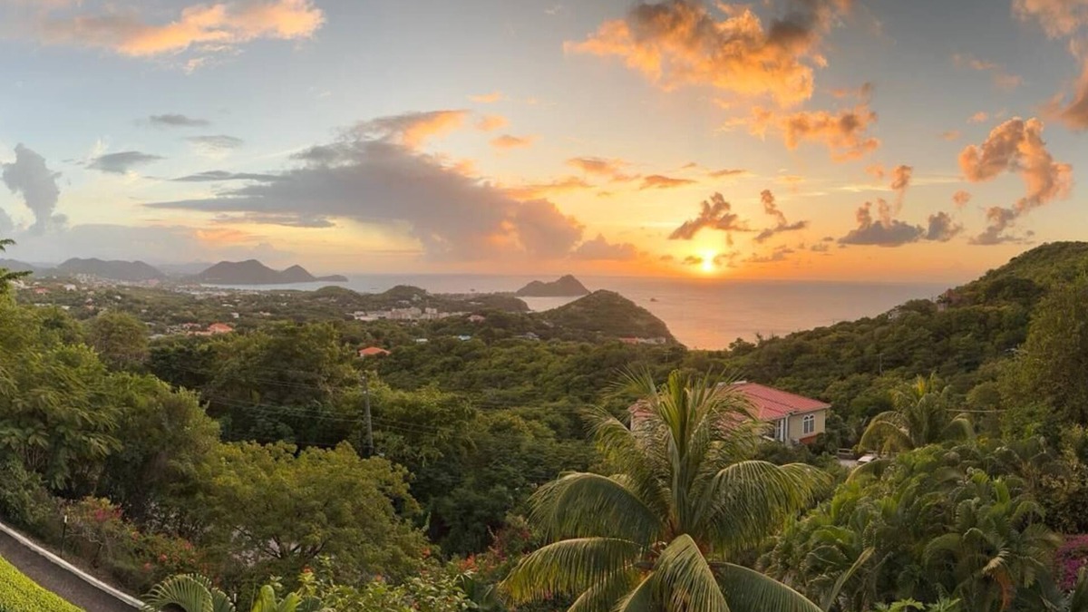 Bouvet Island Villa | Luxurious Residence Du Cap Guest House, Panoramic Caribbean and Coastline Views