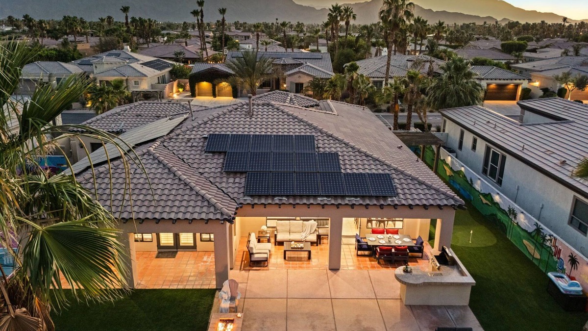 Rancho Santana House | Luxurious Villa Living in Indio w/Pool/Spa
