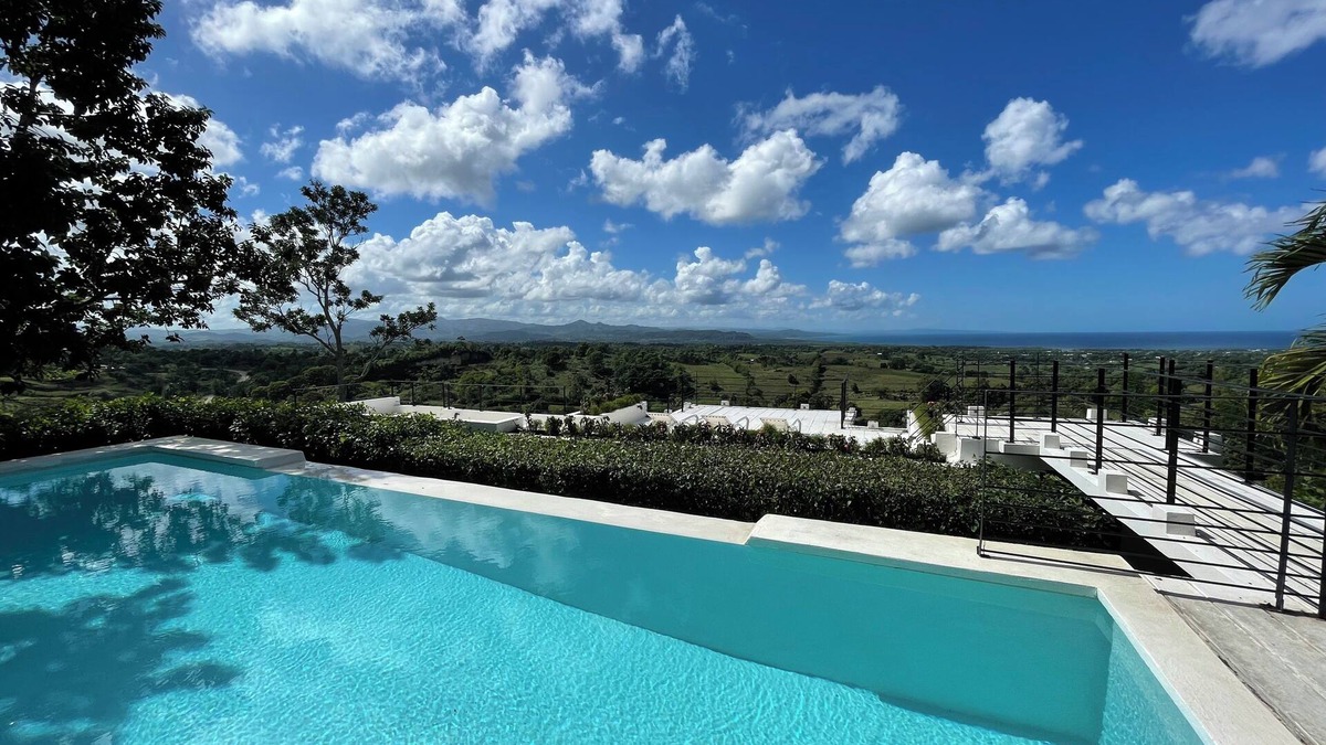 Rio San Juan Villa | Luxurious villa set in a vast tropical garden, with panoramic sea and nature views.