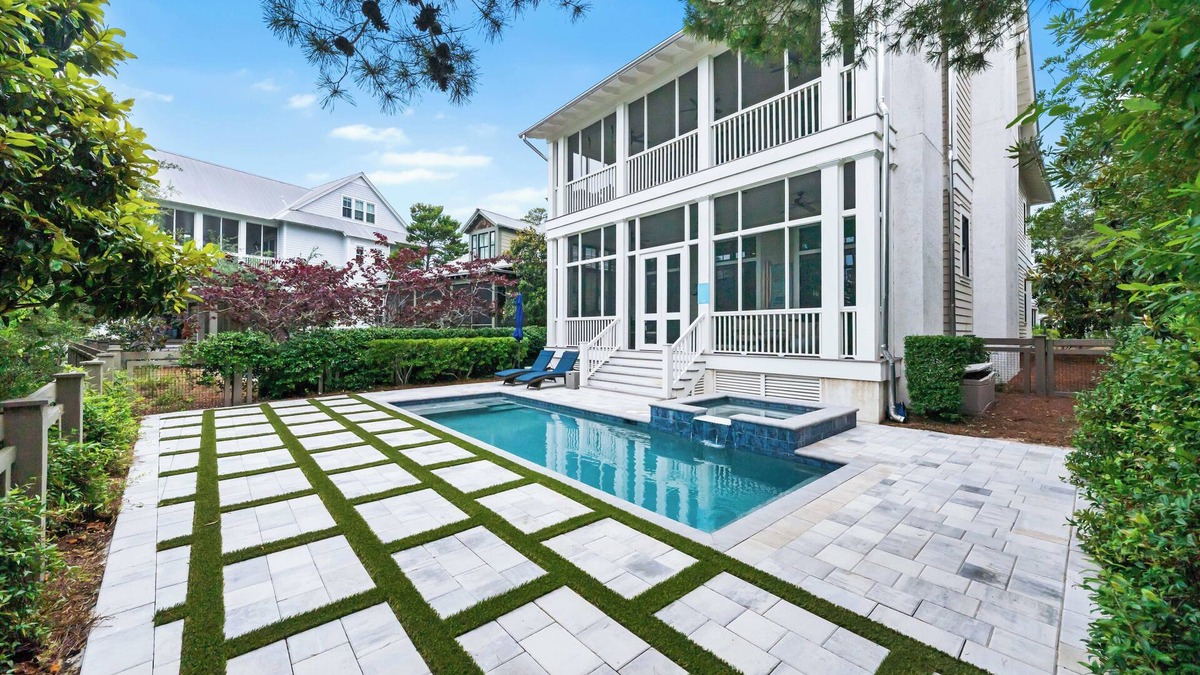 Watercolor Hotel | Luxurious WaterColor Retreat with Beach Club Access, Private Pool, Spa, and Captivating Views!