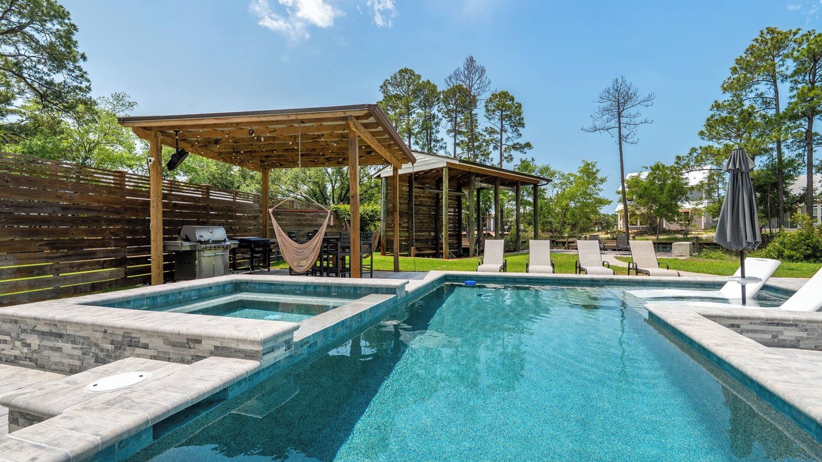 Walton County House | Luxurious waterfront retreat! Bring your boat! Stunning new private pool!