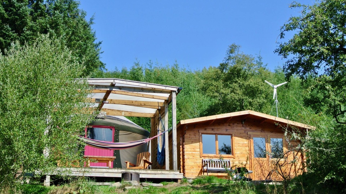 Corwen Villa | Luxurious yurts on off-grid eco retreat centre in stunning mountain location