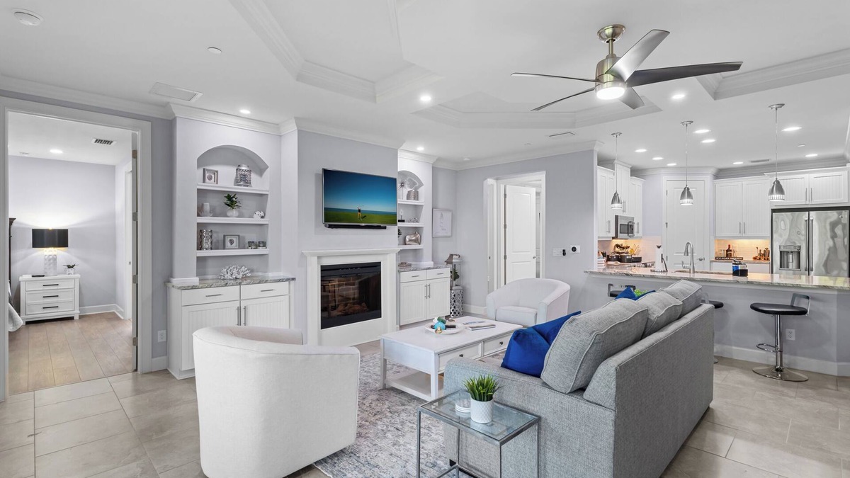 Naples Condo | Luxury 1st Floor Coach Home, Esplanade Golf, Tennis, Pickleball & Pools
