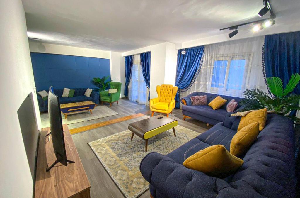 Sidi Jabir Apartment | Luxury 3 bed apartment in Alexandria with side beach view