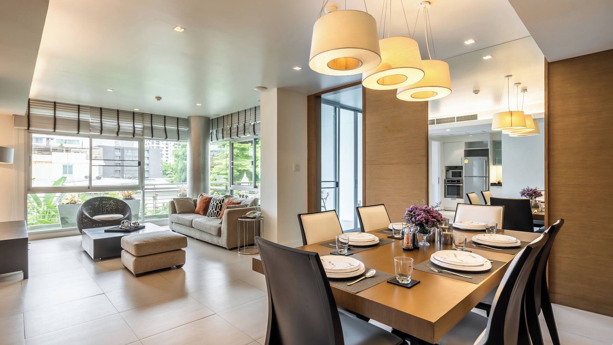 Thonglor Apartment | Luxury 3 BR Pet friendly ServiceAPT near EmDistrict Thonglor13 Sukhumvit 55