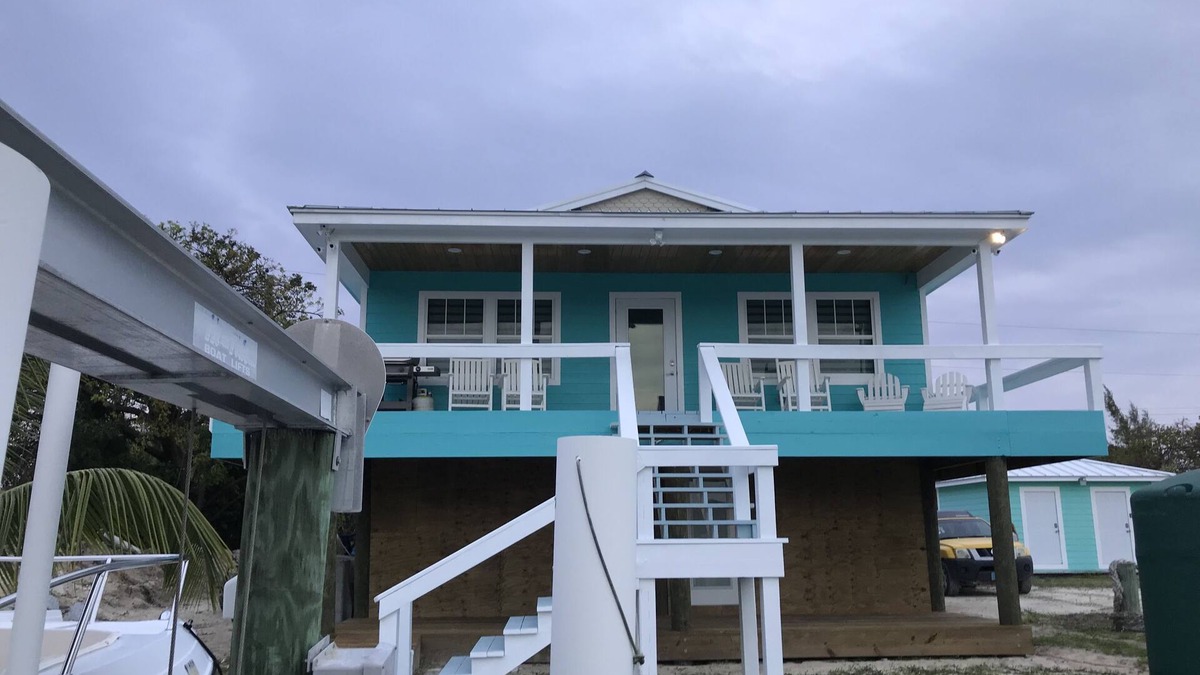 Port Royal House | Luxury 4 bedroom 4 bath brand new house with dock included sleeps 8