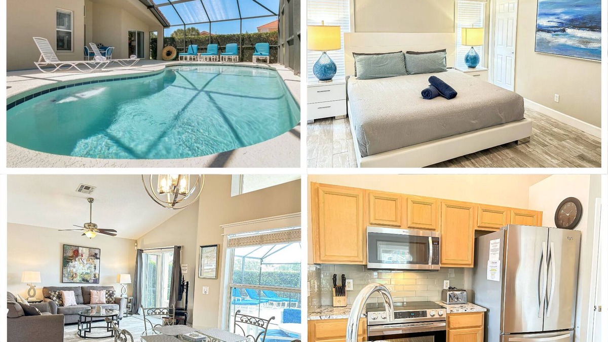 Solana Villa | Luxury 4 bedrooms pool home with clubhouse